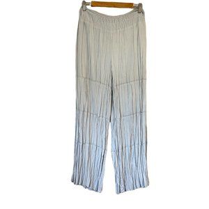 Soft Surroundings Light Gray Wide Leg Pants